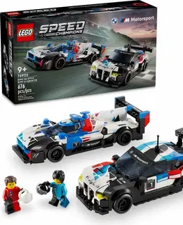 Hračky LEGO LEGO - Speed Champions 76922 Závodní auta BMW M4 GT3 a BMW M Hybrid V8