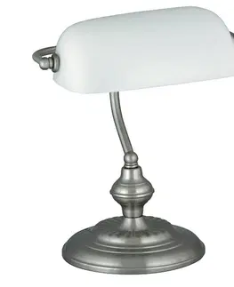 Lampičky Rabalux 4037 Bank stolní lampa, bílá