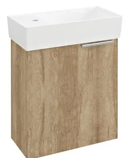 Koupelnový nábytek SAPHO LATUS IX umyvadlová skříňka 44x50x22cm, dub alabama LT090-2222
