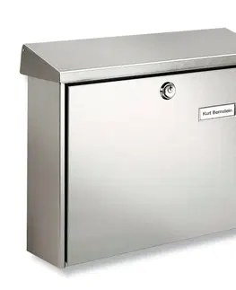 Poštovní schránky Burgwächter Amrum nerezová poštovní schránka s ochranným lakem