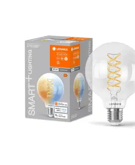 Chytré žárovky LEDVANCE SMART+ LEDVANCE SMART+ WiFi E27 8W LED G95 čirá 827-865