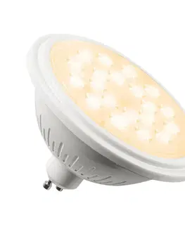 LED žárovky SLV BIG WHITE QPAR111 GU10 tunable smart LED světelný zdroj bílý/transparentní 10 W 2700-6500 K CRI 90 25° 1005313