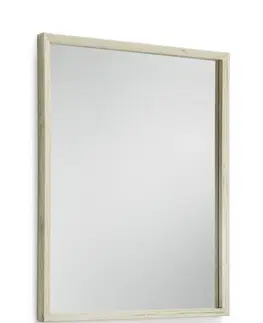 Luxusní a designová zrcadla Estila Stylové zrcadlo Muria krémové bíle barvy