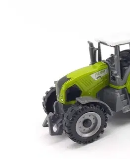 Hračky WIKY - Kovový Traktor s postřikem 17cm