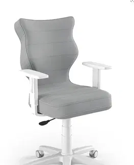 Kancelářské židle Entelo Kancelářská židle PETIT 6 | bílá podnož Velvet 3