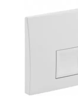 Záchody GEBERIT DuofixBasic s bílým tlačítkem DELTA50 + WC INVENA FLORINA WITH SOFT, včetně soft/close sedátka 458.103.00.1 50BI FL1
