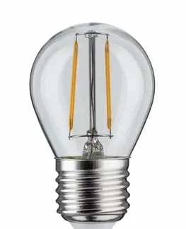 LED žárovky PAULMANN LED kapka 2,6 W E27 čirá teplá bílá 286.91