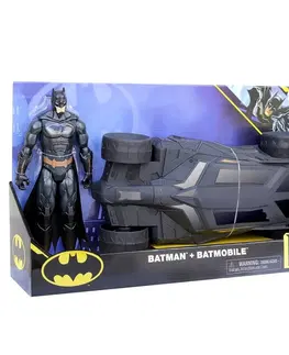 Hračky SPIN MASTER - Batman Batmobile S Figurkou 30 Cm