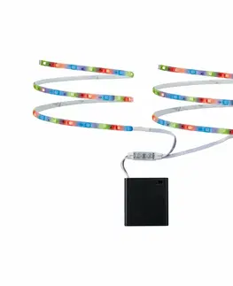 LED pásky na baterie Paulmann LED Mobil Stripe RGB 2x80cm 1,2W bateriové napájení  707.00 P 70700