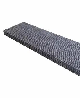 Koberce a koberečky Vopi Nášlap na schody Quick step obdelník šedá, 24 x 65 cm