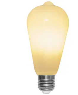 Stmívatelné LED žárovky STAR TRADING LED žárovka E27 ST64 6,5 W, 3-step-dim opál