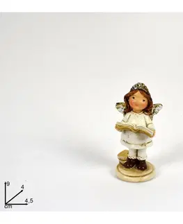 Sošky, figurky - andělé PROHOME - Anděl 9cm různé druhy