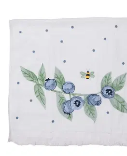 Utěrky Froté ručník borůvkami Blueberry Fields - 40*66 cm Clayre & Eef TBBF