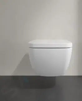 Záchody VILLEROY & BOCH Collaro Závěsné WC se sedátkem SoftClose, DirectFlush, alpská bílá 4626HS01