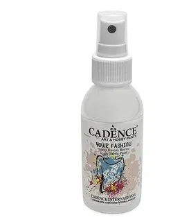 Hračky CADENCE - Textilná farba v spreji, biela, 100ml
