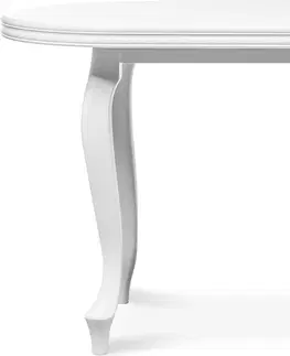 Jídelní stoly Konsimo Rozkládací jídelní stůl ALTIS 160 cm bílý