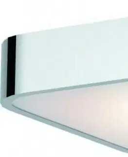 Moderní nástěnná svítidla Koupelnové stropní přisazené svítidlo AZzardo Lucie 43 AZ1309 E27 3x40W IP44 30cm chromové