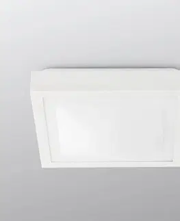 Stropní svítidla FARO BARCELONA Koupelnové stropní světlo Tola, 27 x 27 cm, bílá