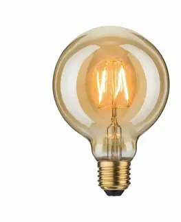 LED žárovky PAULMANN LED Vintage Globe 95 2,5W E27 zlatá 1700K 283.99