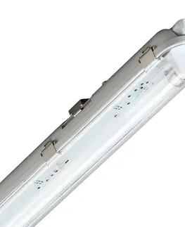 Průmyslová zářivková svítidla Müller-Licht Difuzní světlo LED Aquaslim pro vlhké místnosti, délka 150 cm
