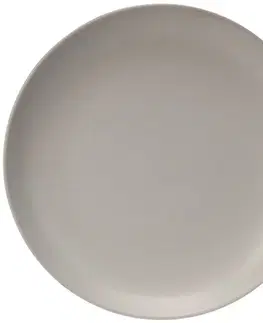 Talíře Dezertní talíř Allier, šedá, 20 x 2,5 cm, kamenina