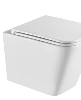 Záchody INVENA Závěsná WC mísa FLORINA, včetně soft/close sedátka CE-94-001-L