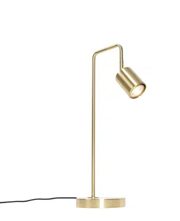 Stolni lampy Moderní stolní lampa mosazná nastavitelná - Java