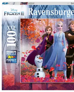 Hračky puzzle RAVENSBURGER - Disney Ledové království 2 100 dílků