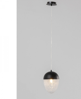 Moderní lustry KARE Design Lustr Frozen - černá matná, 20cm