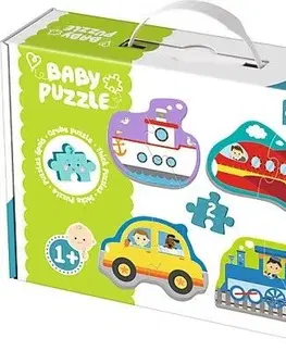 Hračky puzzle TREFL - Puzzle baby classic transportní vozidla