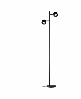 LED stojací lampy PAULMANN LED stojací svítidlo 3-krokové-stmívatelné Puric Pane 2700K 2x3W černá