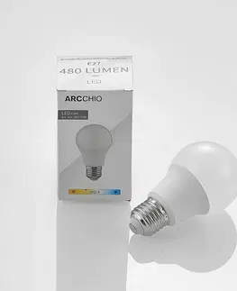 LED žárovky Arcchio LED žárovka E27 A60 4,9W 3 000K opál sada 3ks