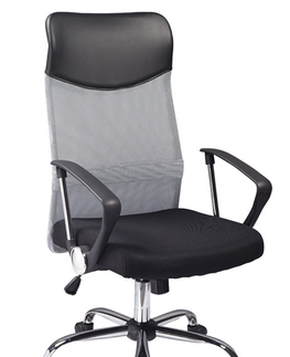 Kancelářské židle Kancelářská židle GORICA, šedá/černá