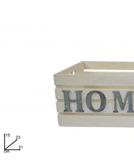 Úložné boxy PROHOME - Box úložný Home 31x23x15cm