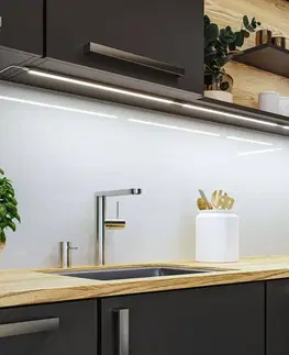 Světlo pod kuchyňskou linku Paulmann Vestavné svítidlo Paulmann Inline 2x prodloužení chrom 55 cm CCT