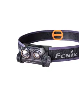 Čelovky Fenix Fenix HM65RDTPRP - LED Nabíjecí čelovka LED/USB IP68 1500 lm 300 h fialová/černá 