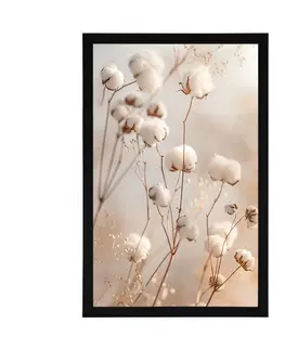 Botanické Plakát nadýchaná bavlna