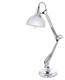 LED osvětlení Eglo Eglo 94702 - Stolní lampa BORGILLIO 1xE27/40W/230V 