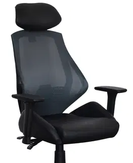 Kancelářské židle Signal Kancelářské křeslo Q-406 Barva: Černá
