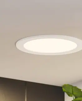 Podhledové světlo PRIOS Prios Cadance LED podhledové svítidlo bílé, 22 cm