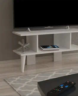 Obývací stěny a sestavy nábytku Televizní stolek LAGOMOOD bílý