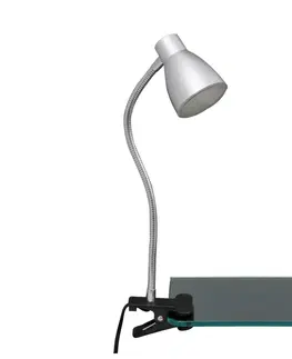 LED stolní lampy BRILONER LED svítidlo se svorkou 28,5 cm 2,5W 250lm titan BRI 2615-014P