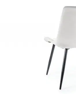 Jídelní sety Jídelní židle RALPH VELVET Signal Světle šedá