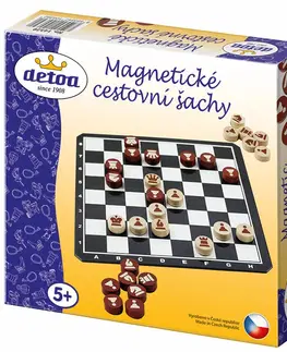 Hračky společenské hry DETOA - Magnetické cestovní šachy