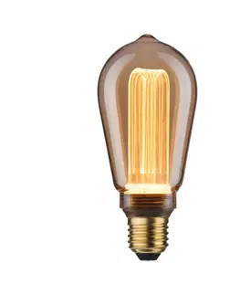 LED žárovky PAULMANN Inner Glow Edition LED žárovka Arc E27 230V 3,5W 1800K zlatá