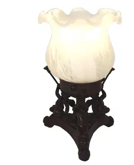 Lampy Stolní lampa Villetta - Ø 12*20 cm E14/max 1*25W Clayre & Eef 5LL-6101