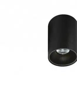 Moderní bodová svítidla Stropní bodové přisazené svítidlo AZzardo Remo black AZ0818 GU10 1x50W IP20 9,5cm kulaté černé