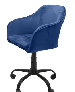 Kancelářské židle TP Living Kancelářská židle Marlin tmavě modrá