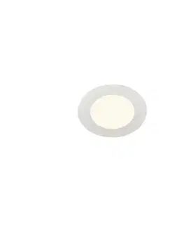 LED podhledová svítidla SLV BIG WHITE SENSER 12 DL vnitřní LED stropní zápustné svítidlo kulaté bílé, 4000 K 1004694