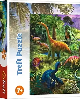 Hračky puzzle TREFL - Puzzle 200 - Dinosaurus
